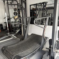 AirGo Curved Manual Treadmill