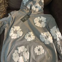 Gray Denim Tears Hoodie 