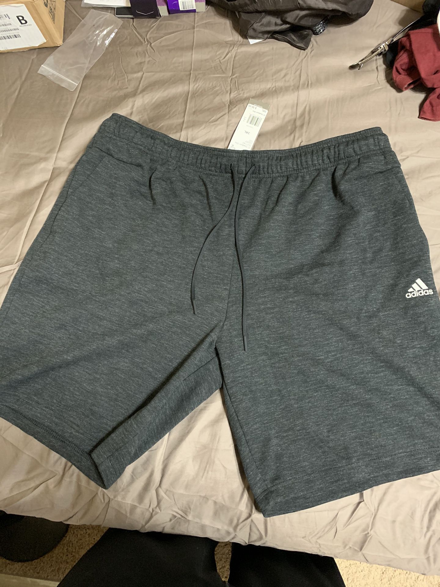 Adidas Shorts Men's 3XL (Black/Gray)