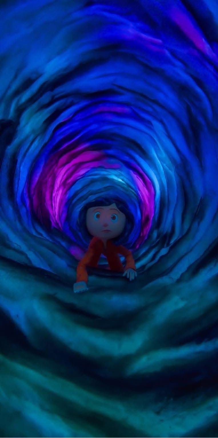 Coraline Birthday Backdrop