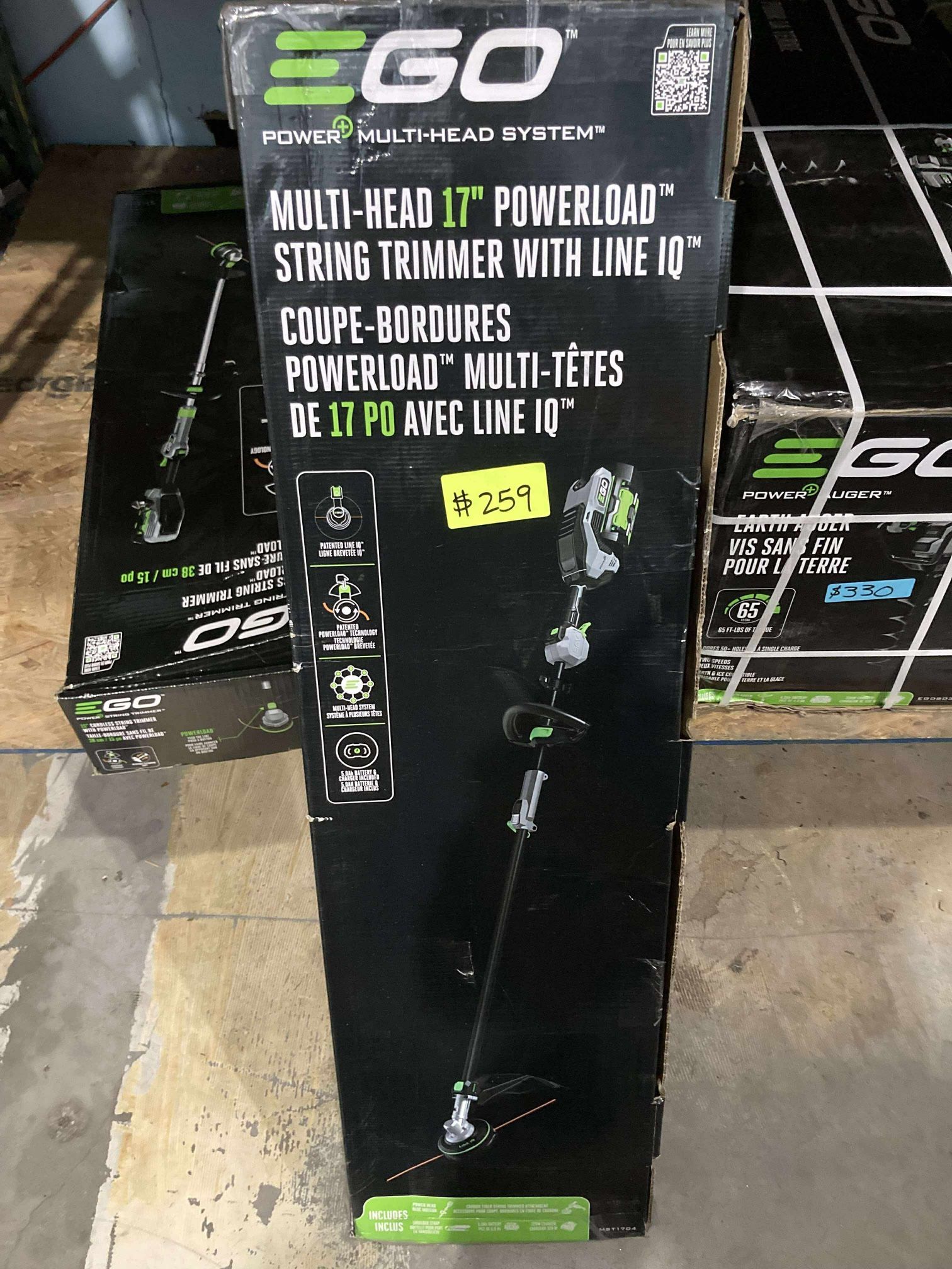 Ego 17in String Trimmer With Line IQ