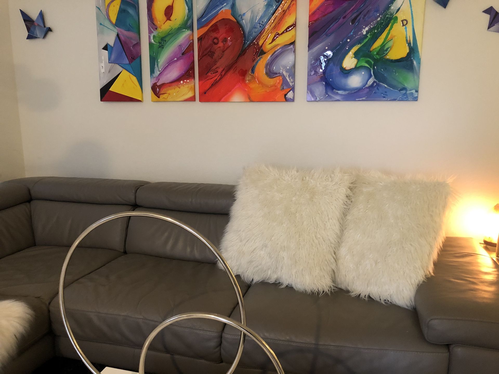 Modern decor pillows