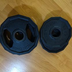 Iron Grip Barbell Weights 10 LB 5 Lb