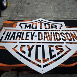 Custom Aluminum Harley Davidson signs 