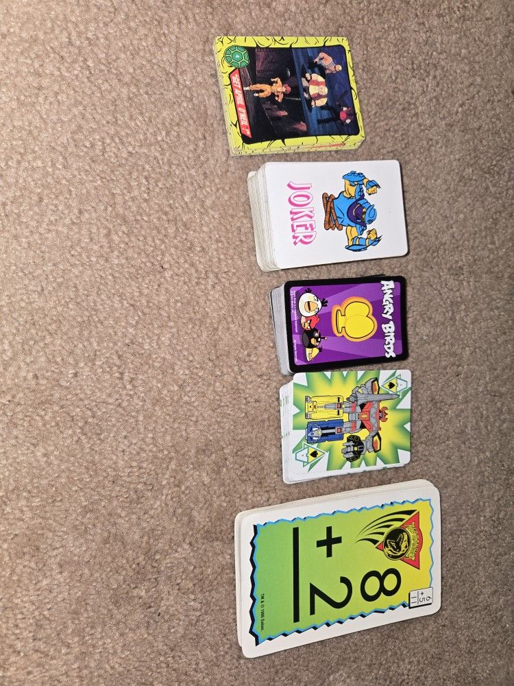 Some Old Cards And Pokémon Dice