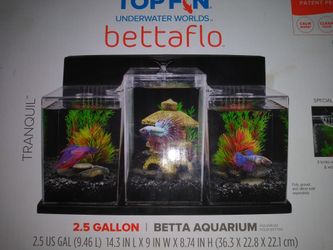 Top fin bettaflo tranquil aquarium for Sale in Salisbury NC OfferUp