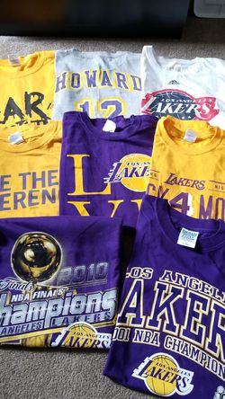 Lakers shirt lot ALL SIZE XL