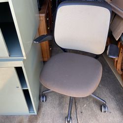 Steelcase Cobi Office Chair Has Some Wear On Arm pad