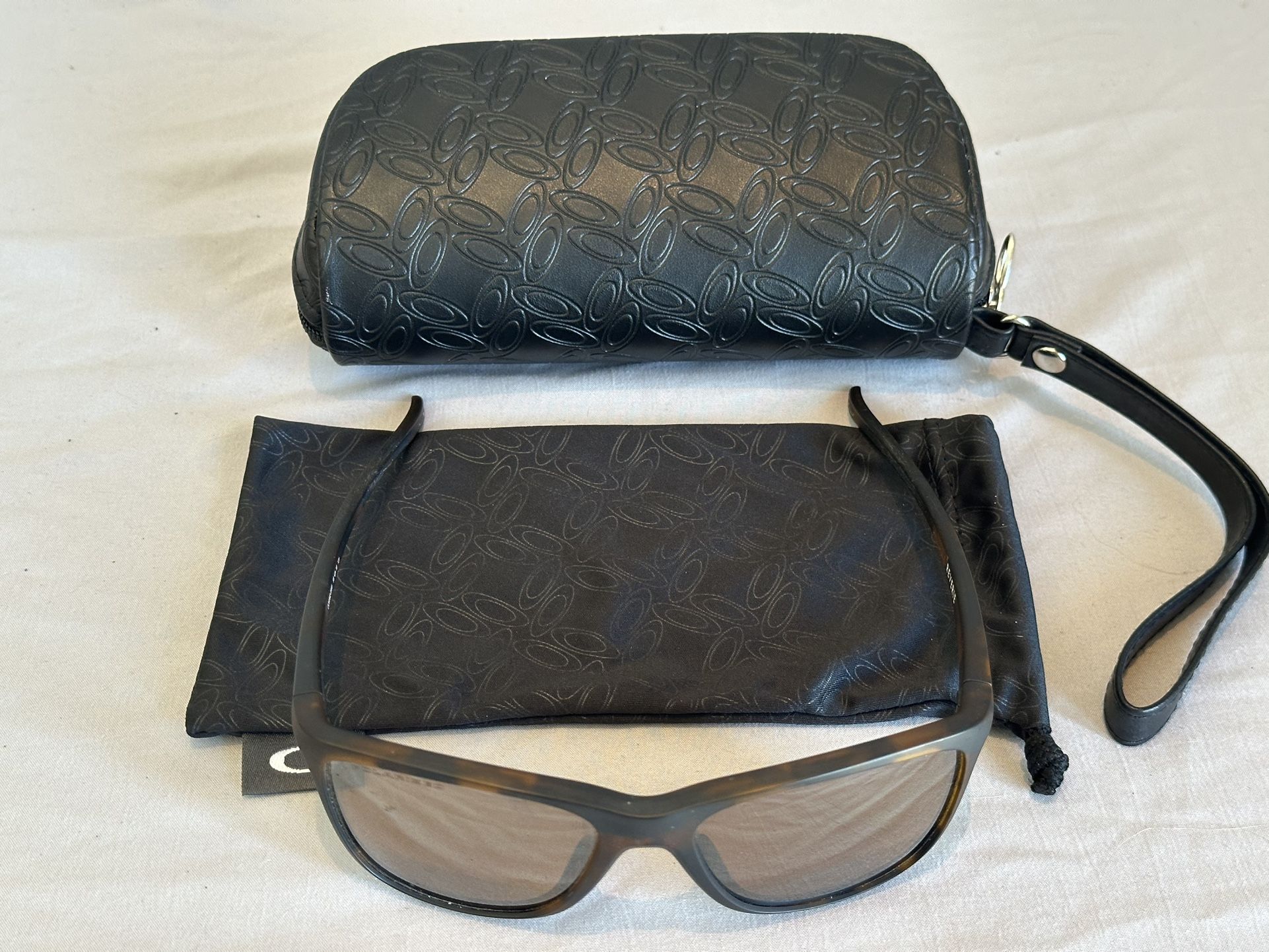 Oakley Reverie Polarized Sunglasses OO9(contact info removed), plus Sleeve and Case