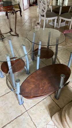End and coffee table set