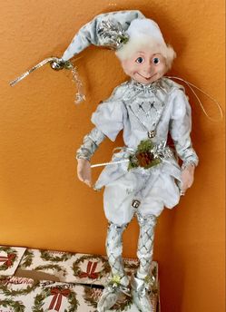 CHRISTMAS SILVER ELF, GREAT GIFT (SALE) 