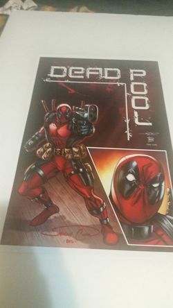 Deadpool mini poster