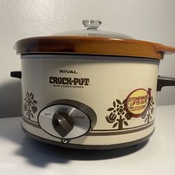 Vintage Rival Crock Pot Slow Cooker 