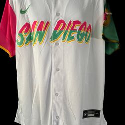 Jackson Merrill San Diego Padres City Connect Stitched Jersey New Mens XL