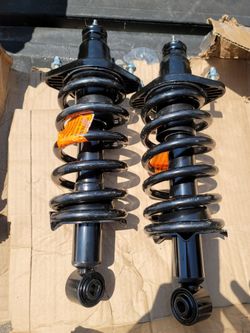 Upgraded Rear Strut Shock Assembly w/Coil Spring Compatible CR-V 2007-2011 (2.4L 4WD AWD FWD) Replace