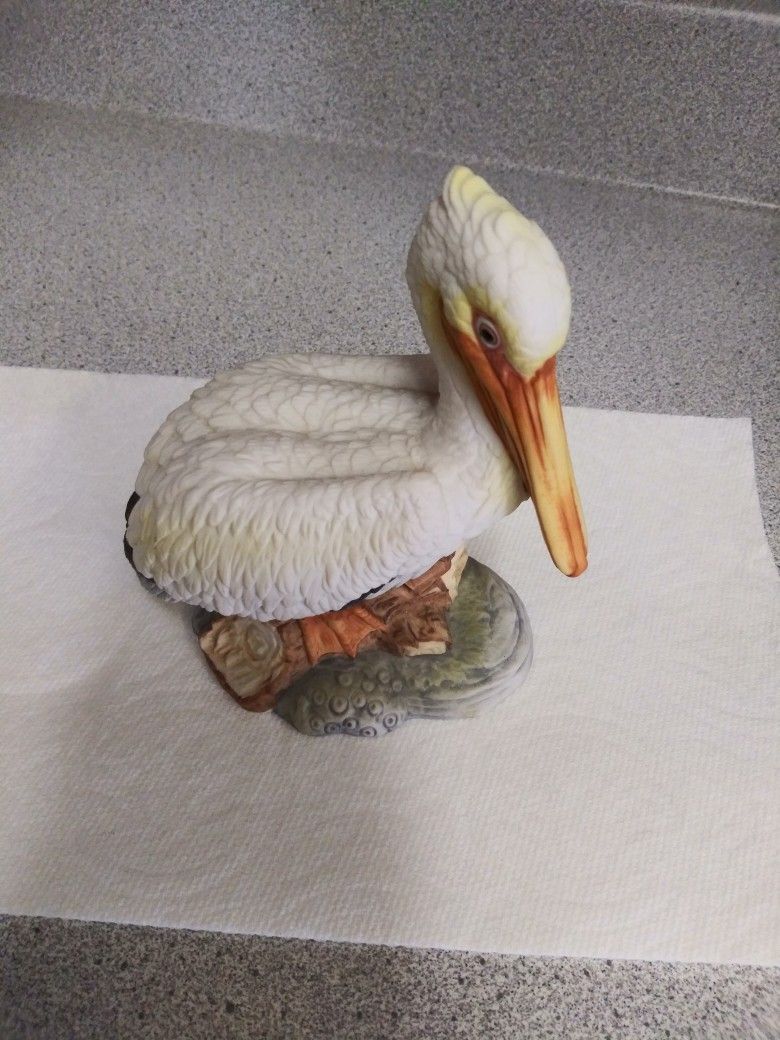 Vintage Lefton China  "White Pelican" 