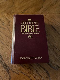 Good News Bible with Deuterocanonicals/Apocrypha - Today’s English Version
