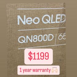 SAMSUNG 65 Inch Class Neo QLED 8K QN800D Series Mini LED Quantum HDR Smart TV with Ultra Slim Design, Dolby Atmos, Object Tracking Sound+, Q-Symphony 