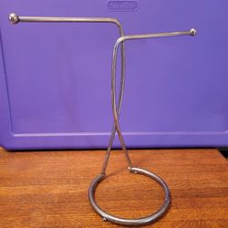 Silver Jewelry Stand 
