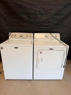 Maytag washer and dryer laundry