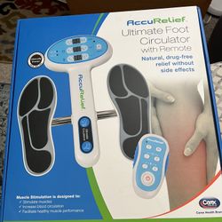 NEW In Open Box ACCU RELIEF ACRL-5500 Ultimate Foot Circulator With Remote