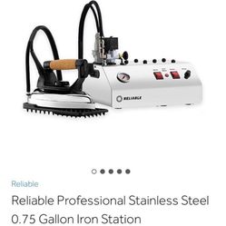Professional Stainless Steel 0.75 Gallon Iron Station