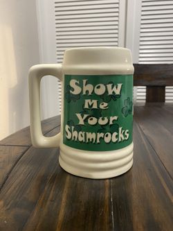 Vintage St.Patrick’s Day Beer Mug
