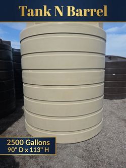 Enduraplas 2500 Gallon Premium Potable Water Tank