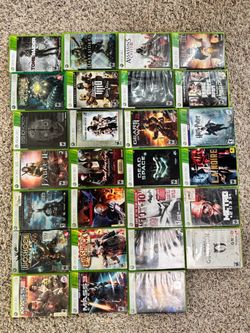 Xbox 360 game lot