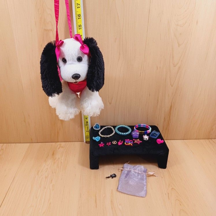 Puppy Purse With Play Jewelry And Charms