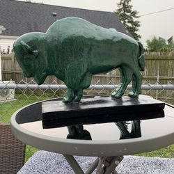 The Old Irish Buffalo Statue