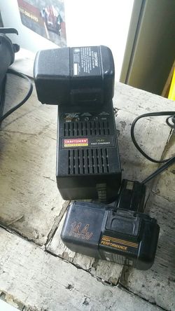 Craftsman charger and batteries