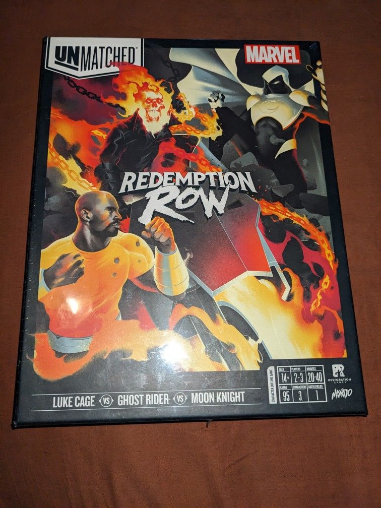 Unmatched Redemption Row Marvel Board Game 