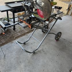 Sliding Miter Saw  With Stand 