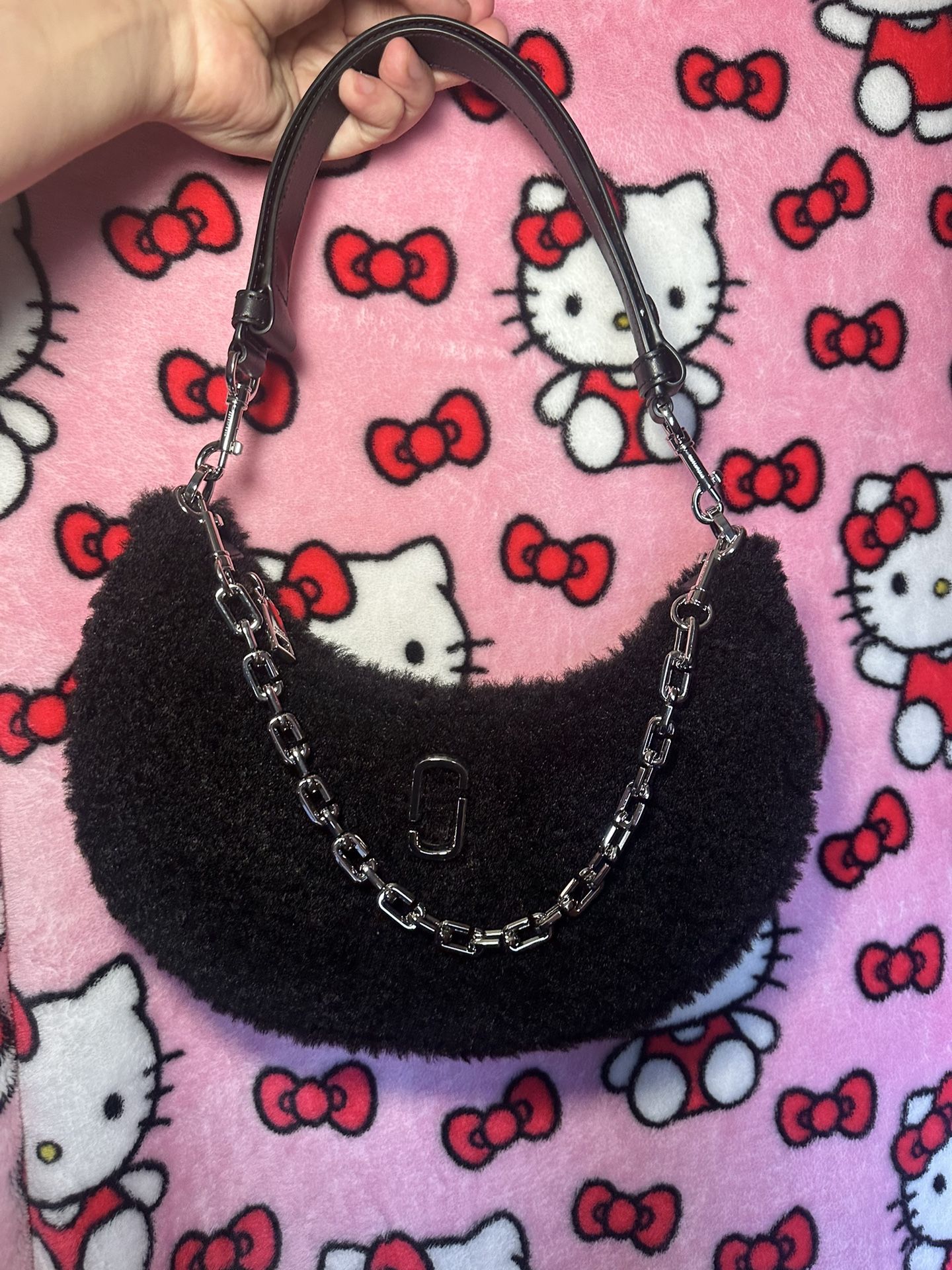 Marc Jacobs New Black Sherpa Bag