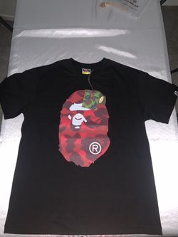 black and red bape