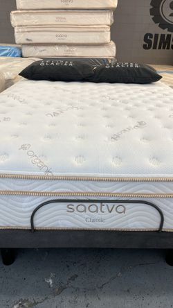 Full Mattress (Saatva Classic 11.5” Plush) TAX RETURN SALE 💤 50% OFF‼️