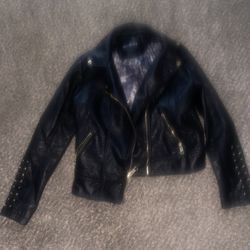 Guess Leather Coat For 30 