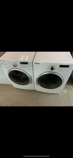 Samsung set washer and dryer gas