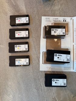 Genuine HP 952XL printer cartidges