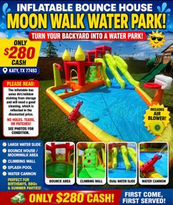🌊🏰 FOR SALE: INFLATABLE WATER PARK & BOUNCE HOUSE ! 🏰🌊