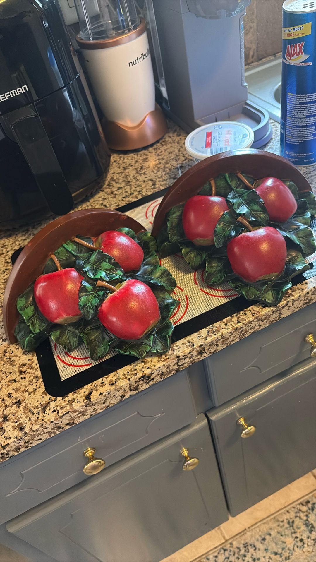 Two pieces from kitchen decoration