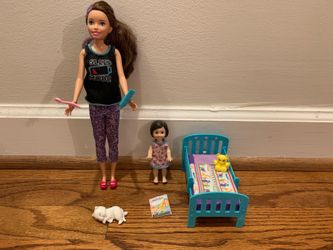 Barbie Skipper Babysit Bedtime Playset