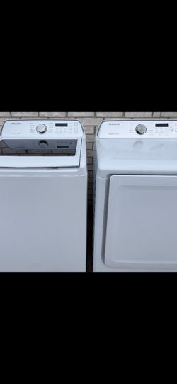 Samsung washer electric dryer XXL capacity