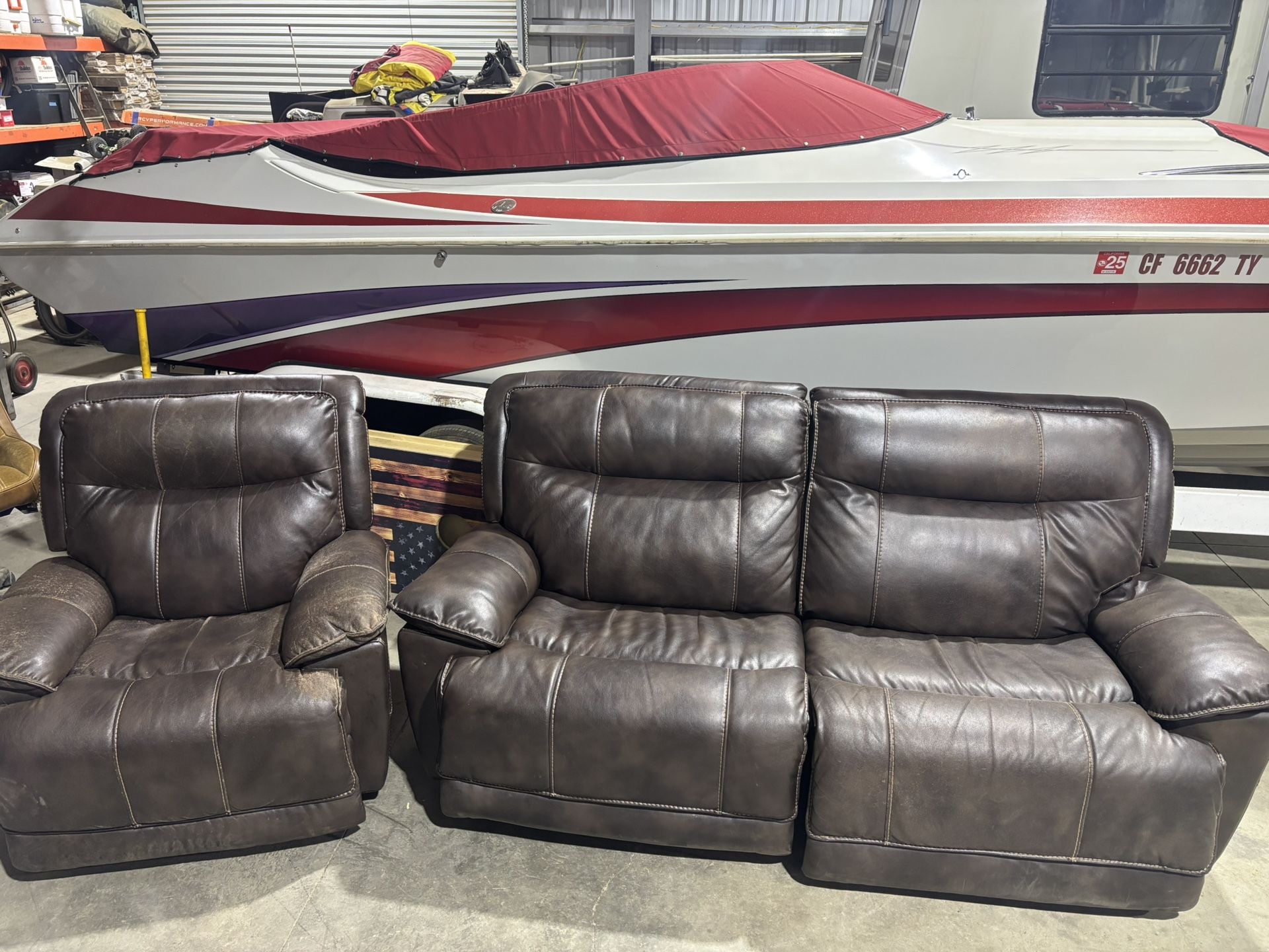 Couch And Recliner 