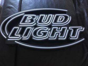 Bud light neon sign