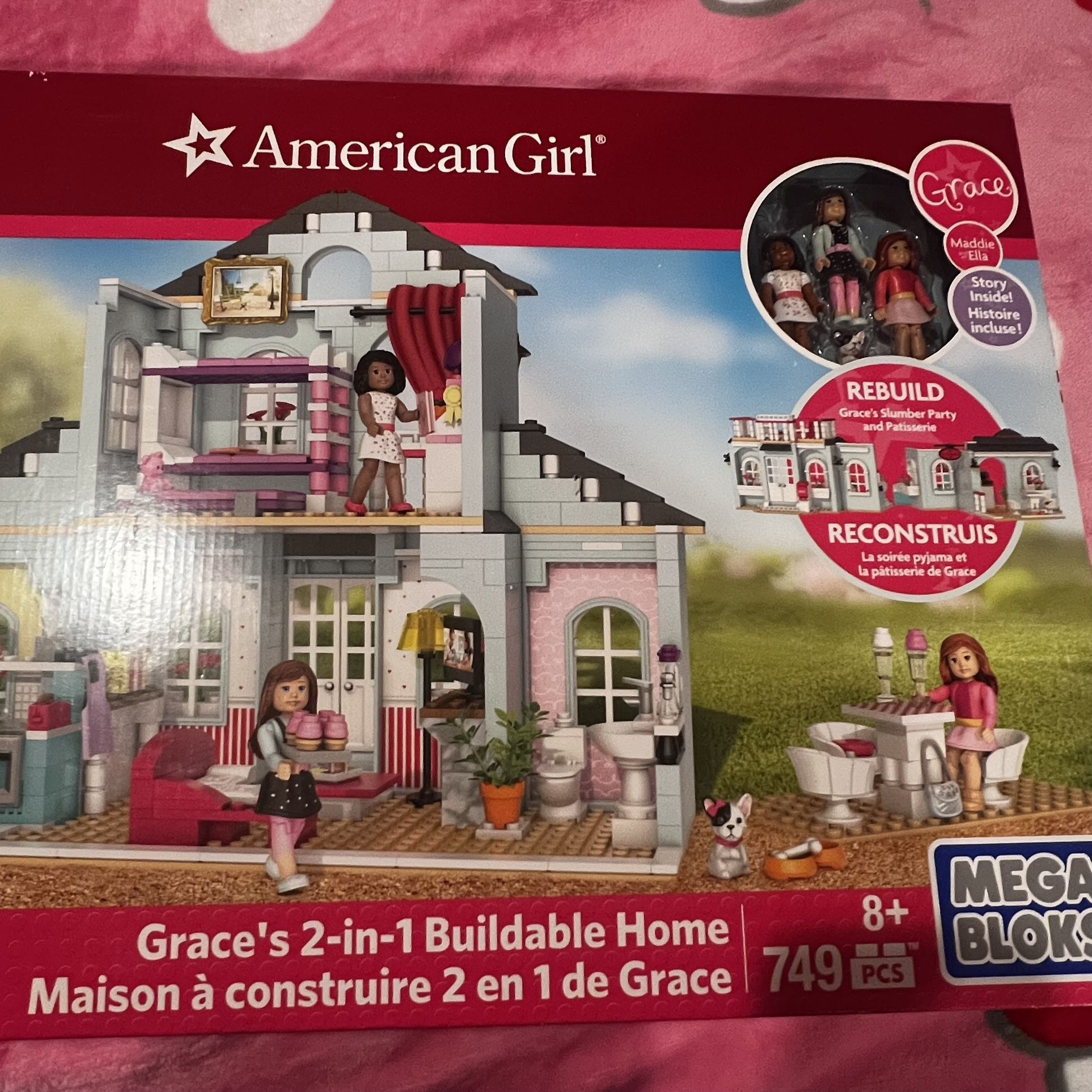 american girl buildable home💗