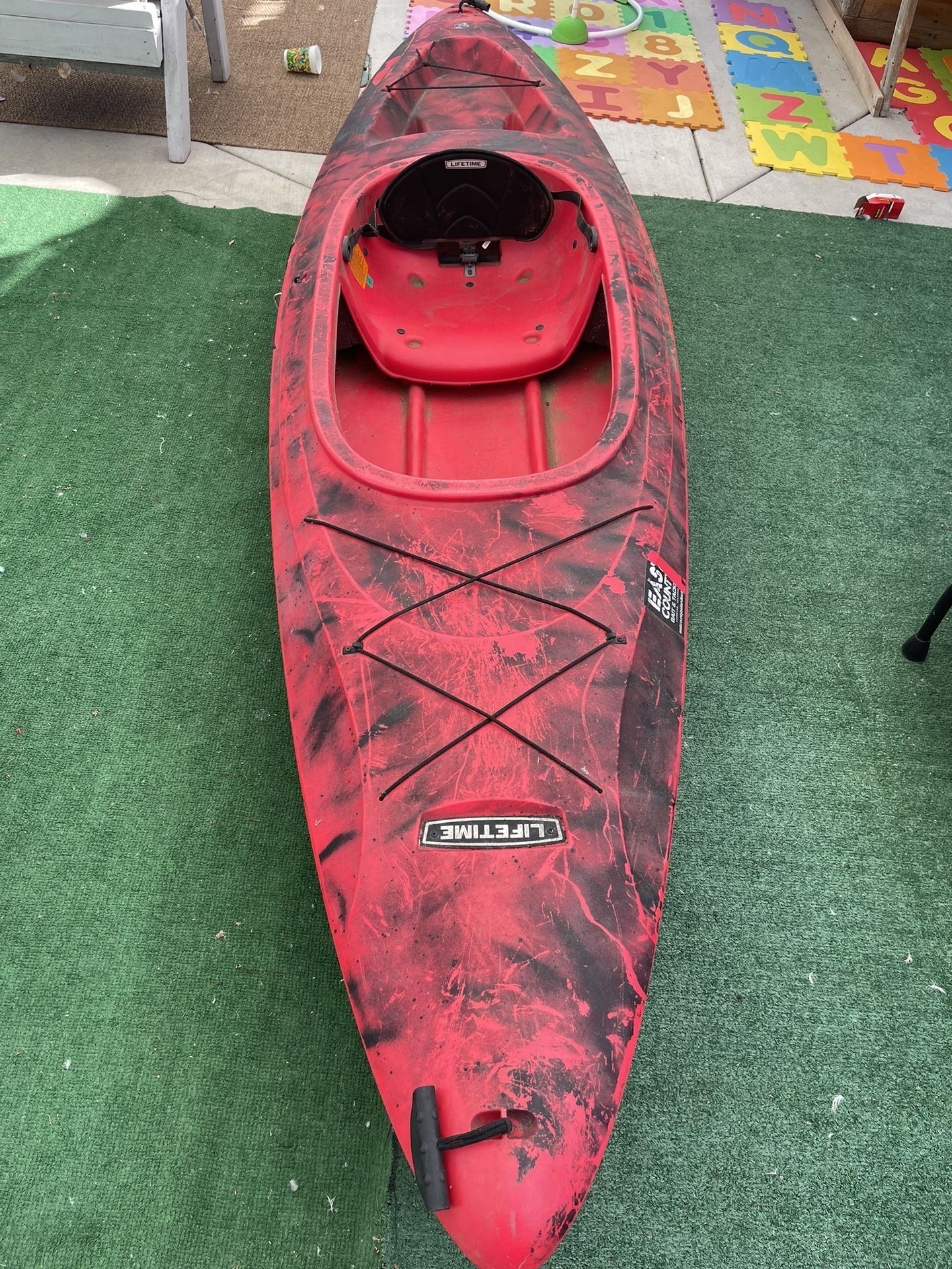 Lifetime Kayak With Paddle For Sale