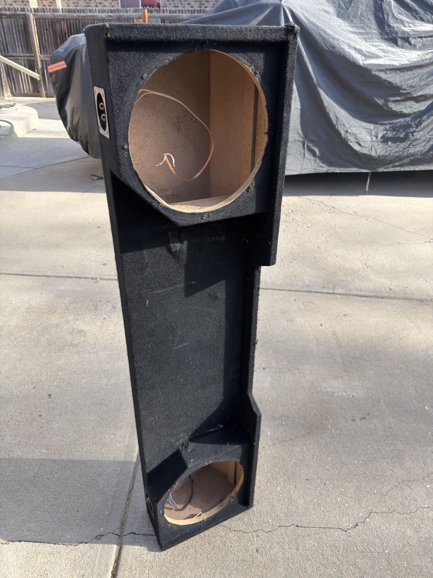 Universal Underseat Sub Box 12”