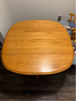 Wooden Table with Chairs
